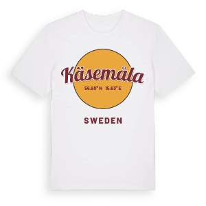 Käsemåla cirkel t-shirt – ekologisk bomull t-shirt från Pinshirt