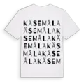 Käsemåla ordlek t-shirt