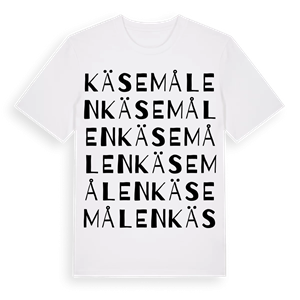Käsemålen ordlek t-shirt – ekologisk bomull t-shirt från Pinshirt