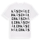 Käsemålen ordlek t-shirt