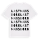 Kastmansborg ordlek t-shirt
