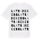 Katrineberg ordlek t-shirt