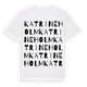 Katrineholm ordlek t-shirt