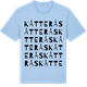 Blue Soul t-shirt med Kåtterås ordlek t-shirt
