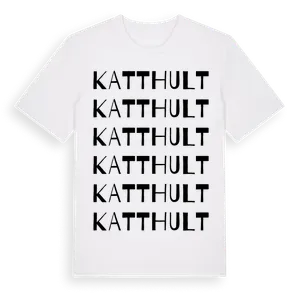 Katthult ordlek t-shirt – ekologisk bomull t-shirt från Pinshirt