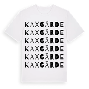 Kaxgärde ordlek t-shirt – ekologisk bomull t-shirt från Pinshirt
