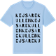 Blue Soul t-shirt med Kejsarekullen ordlek t-shirt