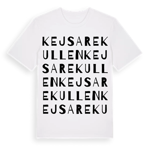 Kejsarekullen ordlek t-shirt – ekologisk bomull t-shirt från Pinshirt