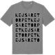 Mid Heather Gray t-shirt med Kejsaretorpet ordlek t-shirt