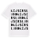 Kejserslund ordlek t-shirt