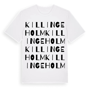 Killingeholm ordlek t-shirt – ekologisk bomull t-shirt från Pinshirt