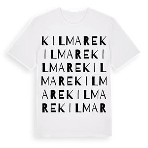Kilmare ordlek t-shirt – ekologisk bomull t-shirt från Pinshirt