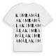 Kimramåla ordlek t-shirt