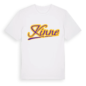 Kinne baseball t-shirt – ekologisk bomull t-shirt från Pinshirt