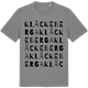 Mid Heather Gray t-shirt med Kläckeberga ordlek t-shirt