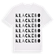 Klackebo ordlek t-shirt