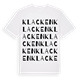 Klacken ordlek t-shirt