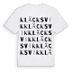 Kläcksvik ordlek t-shirt
