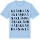 Blue Soul t-shirt med Klämnaåsa ordlek t-shirt