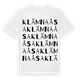 Klämnaåsa ordlek t-shirt