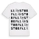 Klämstorp ordlek t-shirt