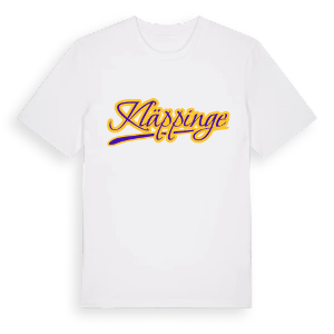 Kläppinge baseball t-shirt – ekologisk bomull t-shirt från Pinshirt