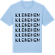Blue Soul t-shirt med Klenehem ordlek t-shirt