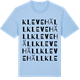 Blue Soul t-shirt med Klevehäll ordlek t-shirt