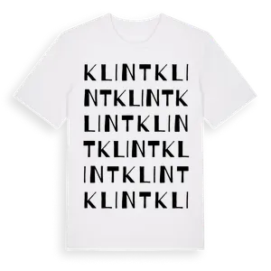 Klint ordlek t-shirt – ekologisk bomull t-shirt från Pinshirt