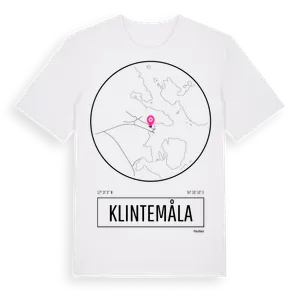 Klintemåla t-shirt – ekologisk bomull t-shirt från Pinshirt