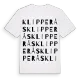Klipperås ordlek t-shirt