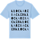 Blue Soul t-shirt med Klockarebacken ordlek t-shirt