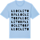 Blue Soul t-shirt med Klocketorp ordlek t-shirt