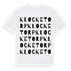 Klocketorp ordlek t-shirt