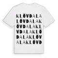 Klövdala ordlek t-shirt