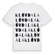 Klövdala ordlek t-shirt