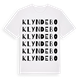 Klyndebo ordlek t-shirt
