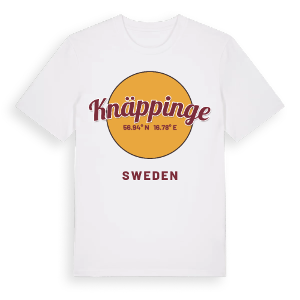 Knäppinge cirkel t-shirt – ekologisk bomull t-shirt från Pinshirt
