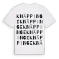 Knäppinge ordlek t-shirt