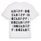 Knäppinge ordlek t-shirt