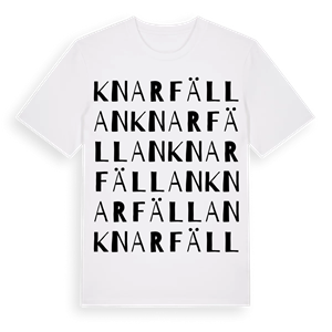 Knarfällan ordlek t-shirt – ekologisk bomull t-shirt från Pinshirt