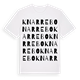 Knarrebo ordlek t-shirt