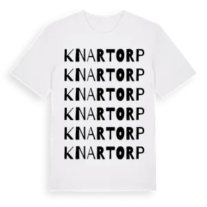 Knartorp ordlek t-shirt – ekologisk bomull t-shirt från Pinshirt