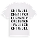 Knipkullen ordlek t-shirt