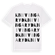 Knivingaryd ordlek t-shirt