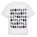 Knöppletorp ordlek t-shirt