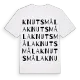 Knutsmåla ordlek t-shirt