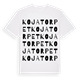 Kojatorpet ordlek t-shirt