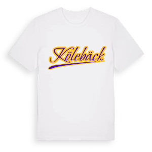Kölebäck baseball t-shirt – ekologisk bomull t-shirt från Pinshirt