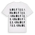 Kolfällan ordlek t-shirt